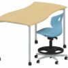 Mesa Shift+ Base de grupo con bastidor de 4 patas