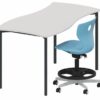 Mesa Shift+ Base de grupo con bastidor de 4 patas