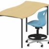 Mesa Shift+ Base de grupo con bastidor de 4 patas