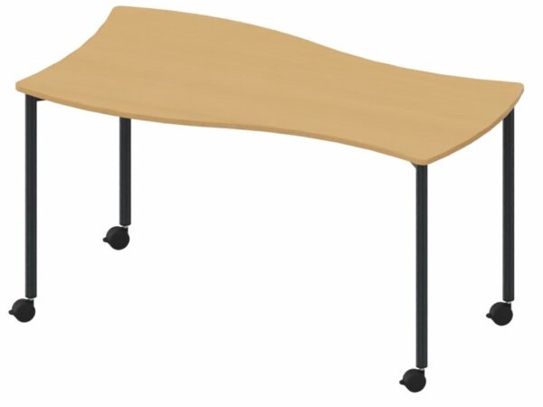 Mesa Shift+ Base de grupo con bastidor de 4 patas