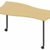 Mesa Shift+ Base de grupo con bastidor de 4 patas