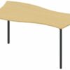 Mesa Shift+ Base de grupo con bastidor de 4 patas