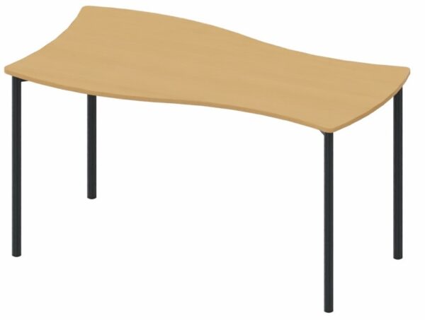 Mesa Shift+ Base de grupo con bastidor de 4 patas