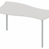 Mesa Shift+ Base de grupo con bastidor de 4 patas