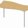 Mesa Shift+ Base de grupo con bastidor de 4 patas