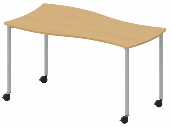 Mesa Shift+ Base de grupo con bastidor de 4 patas