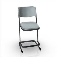 Taburete Lupo Stool con respaldo