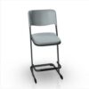 Taburete Lupo Stool con respaldo