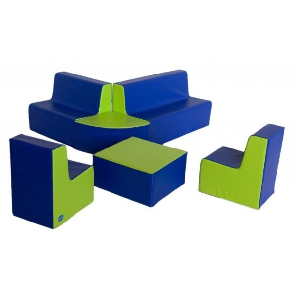 Sillón mediano triple